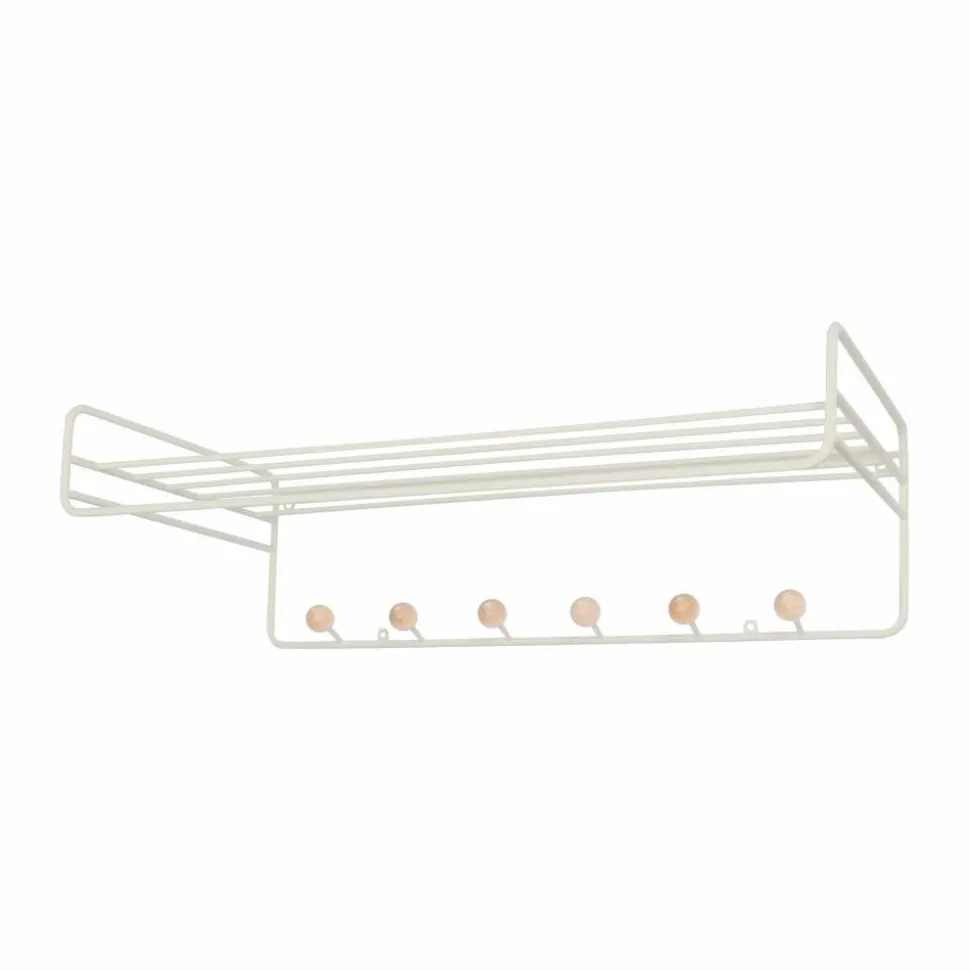 Bill Hat rack hatthylla Greige