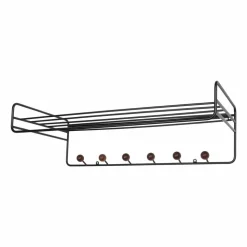 Bill Hat rack hatthylla Svart-mörkbrun
