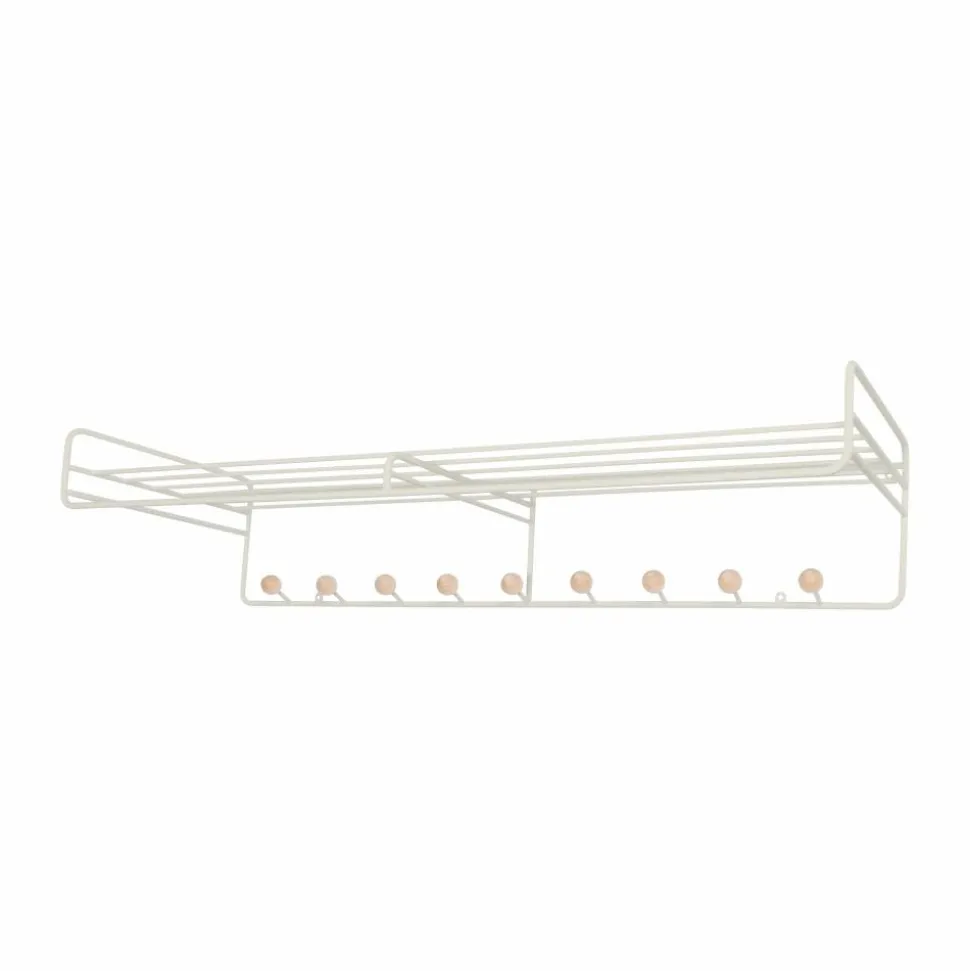 Bill Hat rack L hatthylla Greige