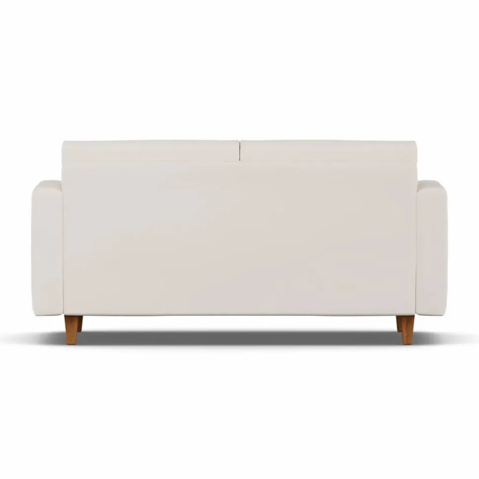 Binga 2 5-sits bäddsoffa Caleido Beige 9600-mörkbetsad ask