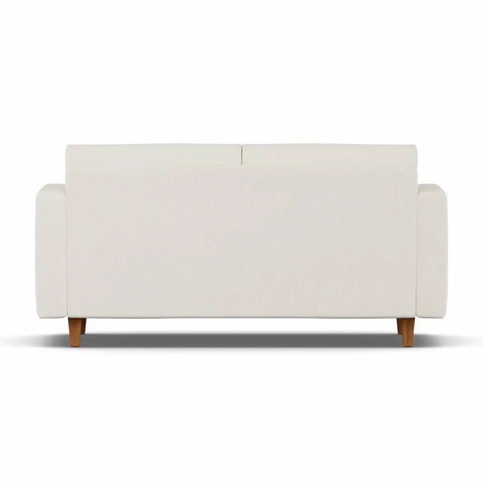Binga 2 5-sits bäddsoffa Jump Off White 1954-mörkbetsad ask
