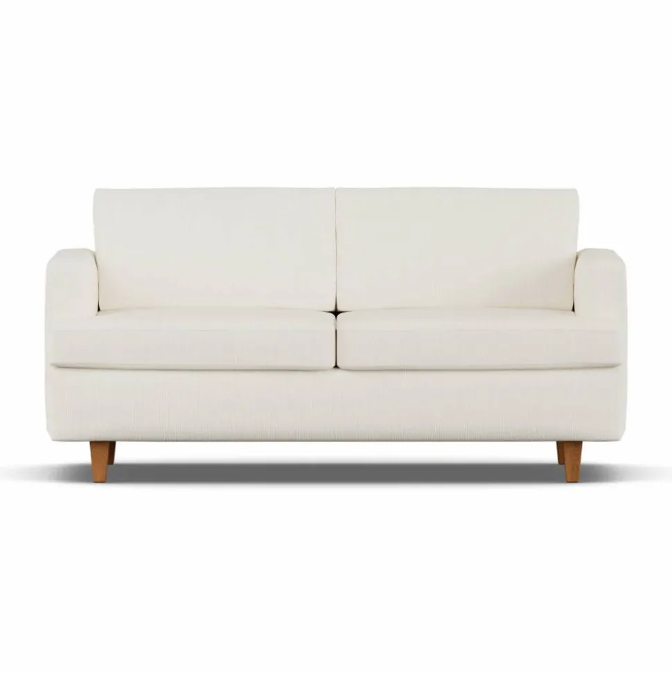Binga 2 5-sits bäddsoffa Jump Off White 1954-mörkbetsad ask