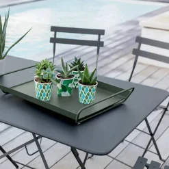 Bistro bord 117x77 cm + 4 stolar Rosemary