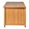 Bjärknäs dynbox med hjul L 180x85x75 cm Teak