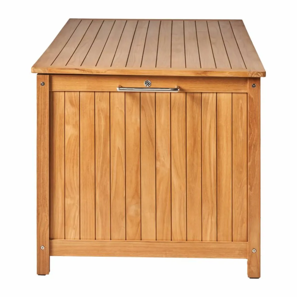 Bjärknäs dynbox med hjul L 180x85x75 cm Teak
