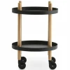 Block bord Ø45 cm Svart