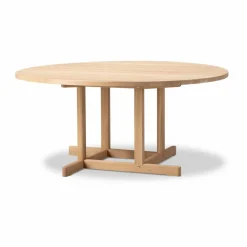 BM80 Mogensen Coffee Table soffbord Ø120 cm Ljusoljad ek