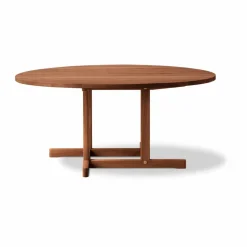 BM80 Mogensen Coffee Table soffbord Ø120 cm Rökt oljad ek