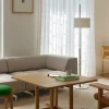 BM80 Mogensen Coffee Table 90x90 cm Ljusoljad ek