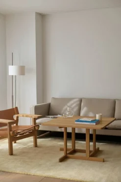 BM80 Mogensen Coffee Table 90x90 cm Ljusoljad ek