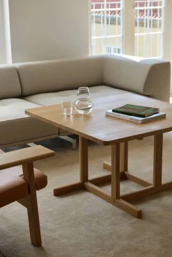 BM80 Mogensen Coffee Table 90x90 cm Ljusoljad ek