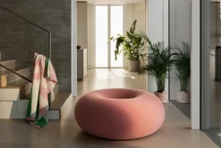 Boa puff Ø114 cm Cotton candy