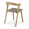 Bok stol Oak warm grey