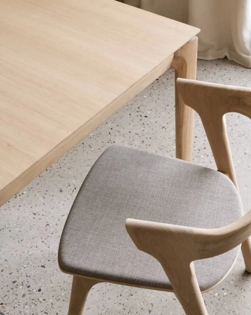 Bok stol Oak warm grey