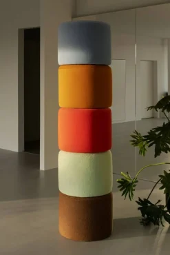 Bon puff Ø50x41 cm Eggshell