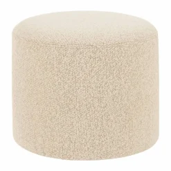 Bon puff Ø50x41 cm Eggshell