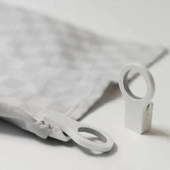 Bosign Loop clips för kökshandduk 2-pack Vit