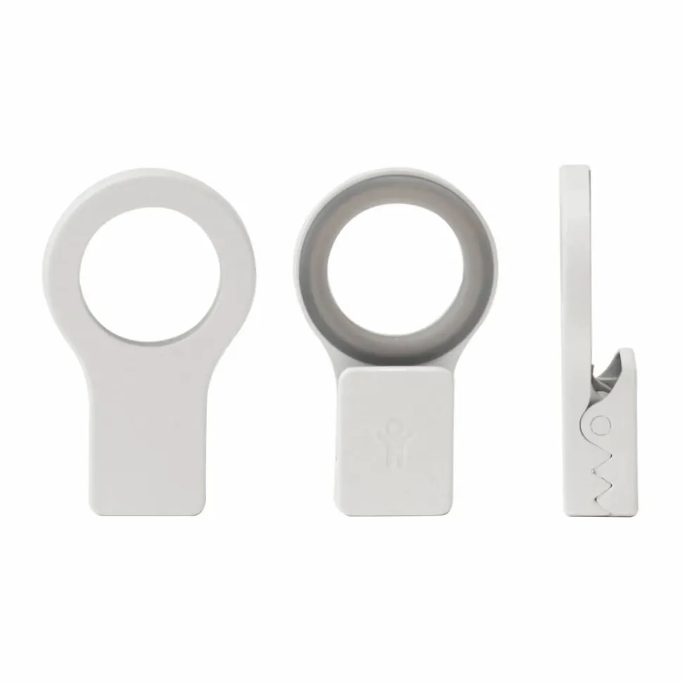 Bosign Loop clips för kökshandduk 2-pack Vit