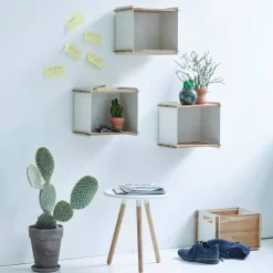 Box Wall förvaring Aqua teak