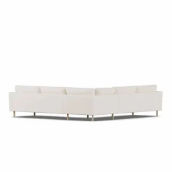 Bredhult soffa Caleido Beige 9600-vitoljad ek hörnsoffa F