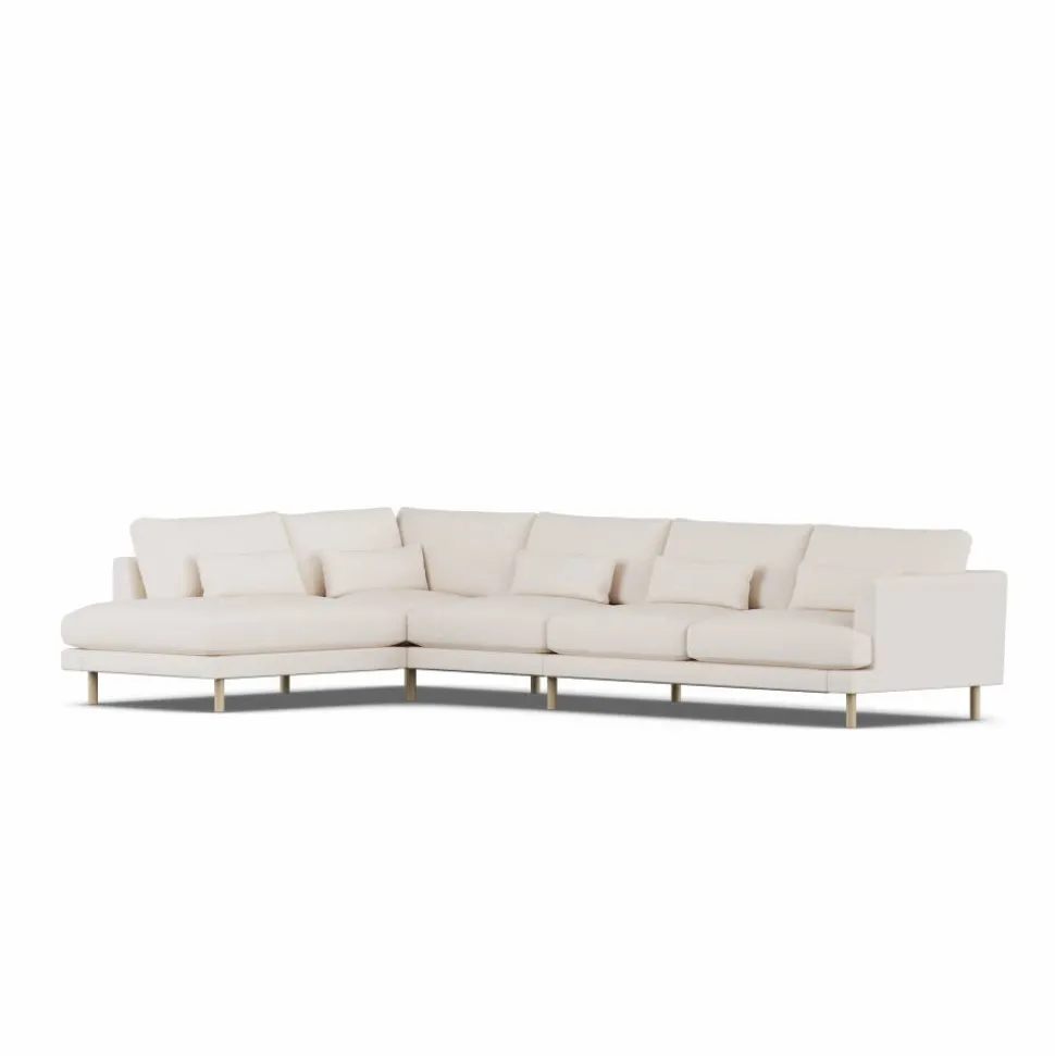 Bredhult soffa Caleido Beige 9600-vitoljad ek 4-sits B2