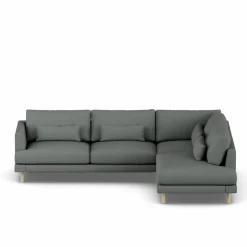Bredhult soffa Caleido Grey 1240-vitoljad ek 3-sits A1