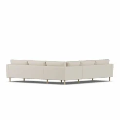 Bredhult soffa Jump Beige 1956-vitoljad ek hörnsoffa F
