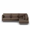 Bredhult soffa Jump Brown 1955-vitoljad ek 3-sits A1
