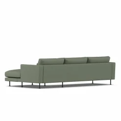 Bredhult soffa Same Forest 6677-svart stål 2 5-sits C1