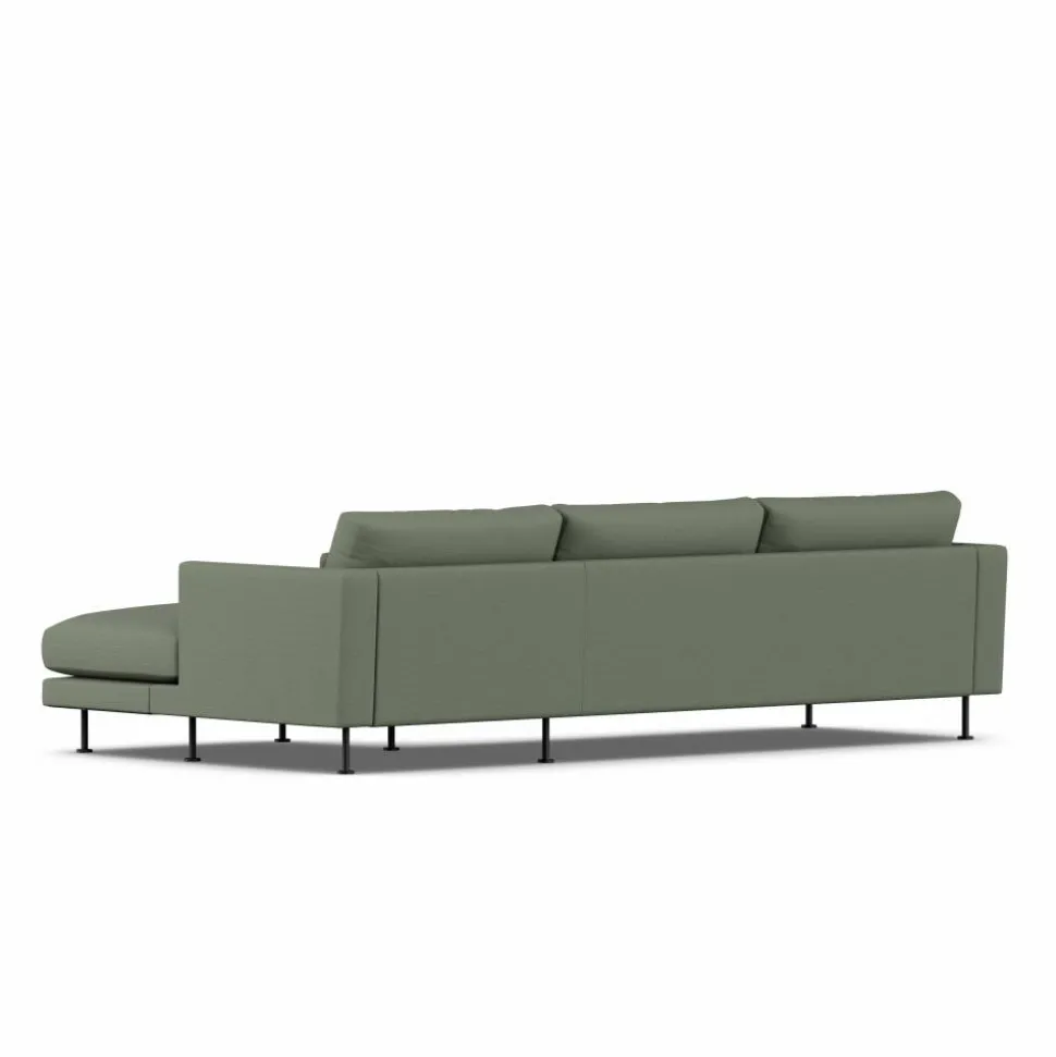 Bredhult soffa Same Forest 6677-svart stål 2 5-sits C1