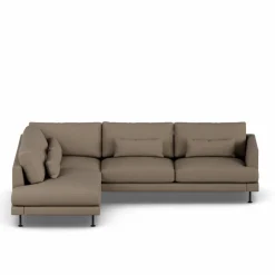 Bredhult soffa Same Mole 6674-svart stål 3-sits A2