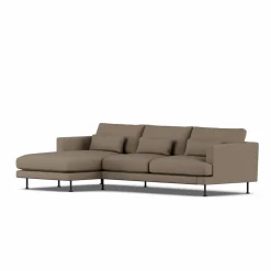 Bredhult soffa Same Mole 6674-svart stål 2 5-sits C2