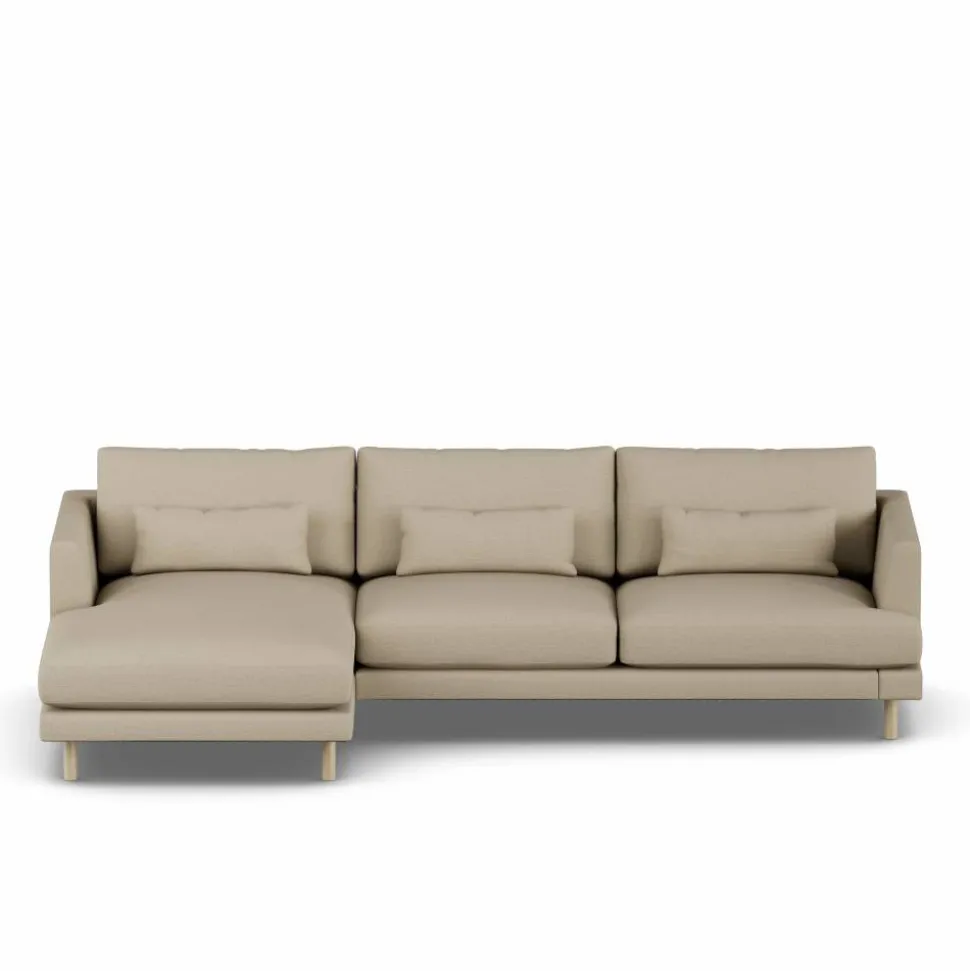 Bredhult soffa Same Sand 6672-vitoljad ek 2 5-sits C2