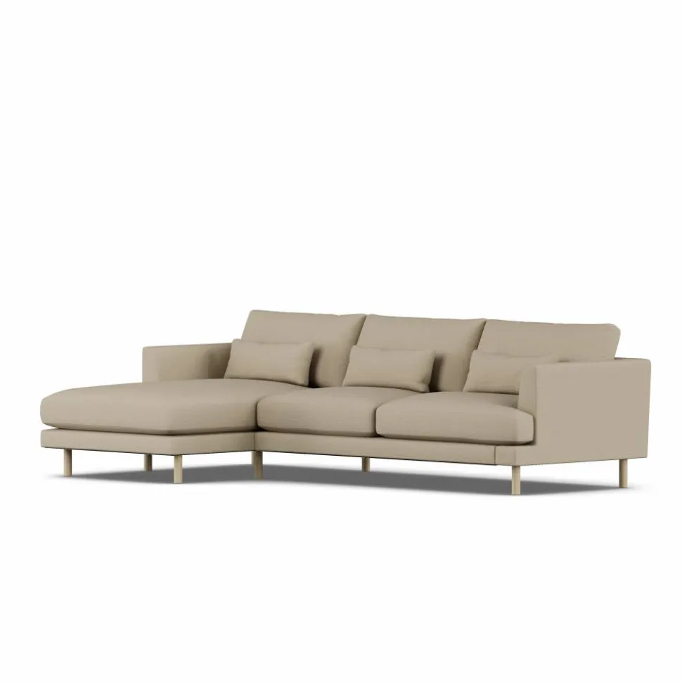 Bredhult soffa Same Sand 6672-vitoljad ek 2 5-sits C2