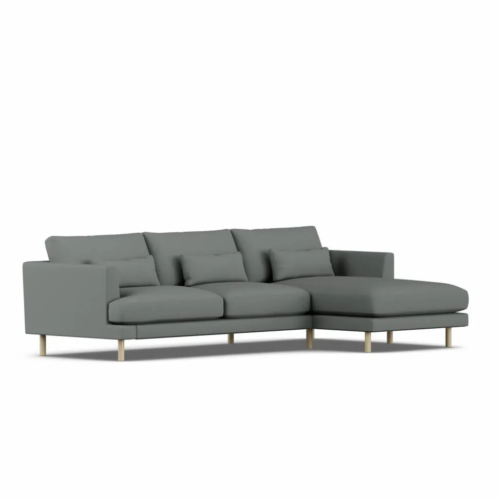 Bredhult soffa Caleido Grey 1240-vitoljad ek 2 5-sits C1