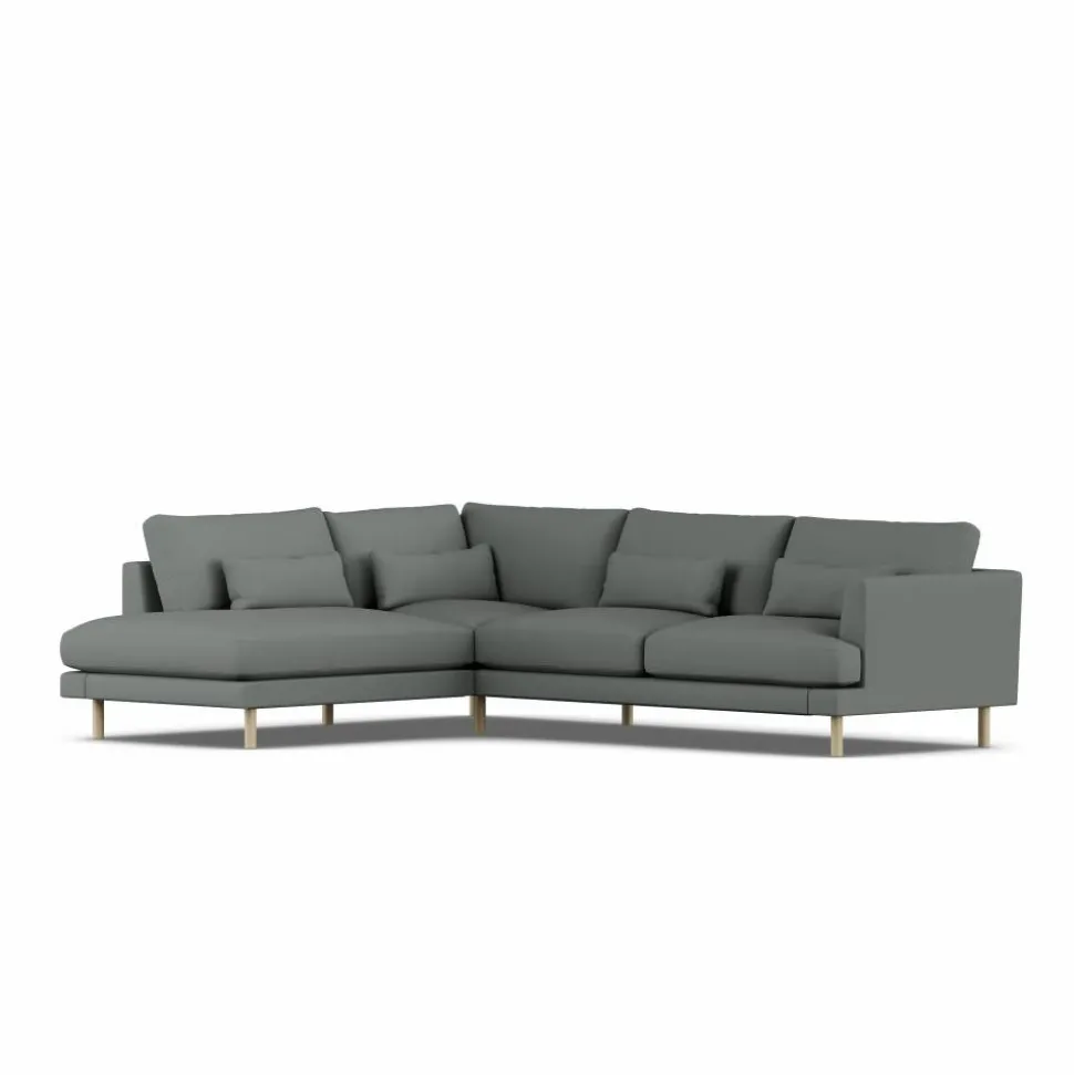 Bredhult soffa Caleido Grey 1240-vitoljad ek 3-sits A2