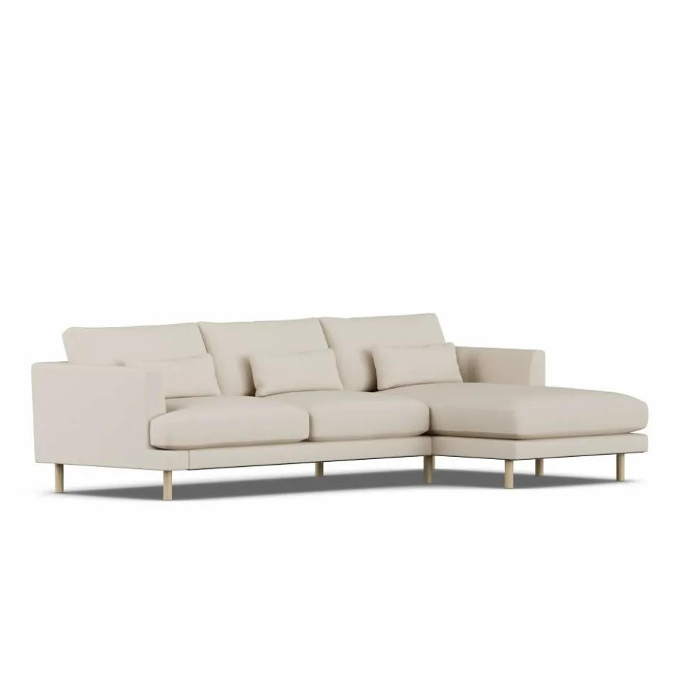 Bredhult soffa Jump Beige 1956-vitoljad ek 2 5-sits C1