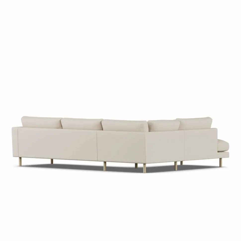 Bredhult soffa Jump Beige 1956-vitoljad ek 3-sits A2