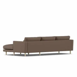 Bredhult soffa Jump Brown 1955-vitoljad ek 2 5-sits C1