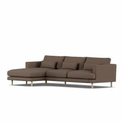 Bredhult soffa Jump Brown 1955-vitoljad ek 2 5-sits C2