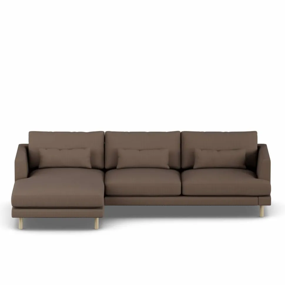 Bredhult soffa Jump Brown 1955-vitoljad ek 2 5-sits C2