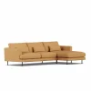 Bredhult soffa Jump Honey 1959-svart stål 2 5-sits C1