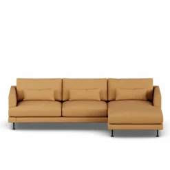 Bredhult soffa Jump Honey 1959-svart stål 2 5-sits C1