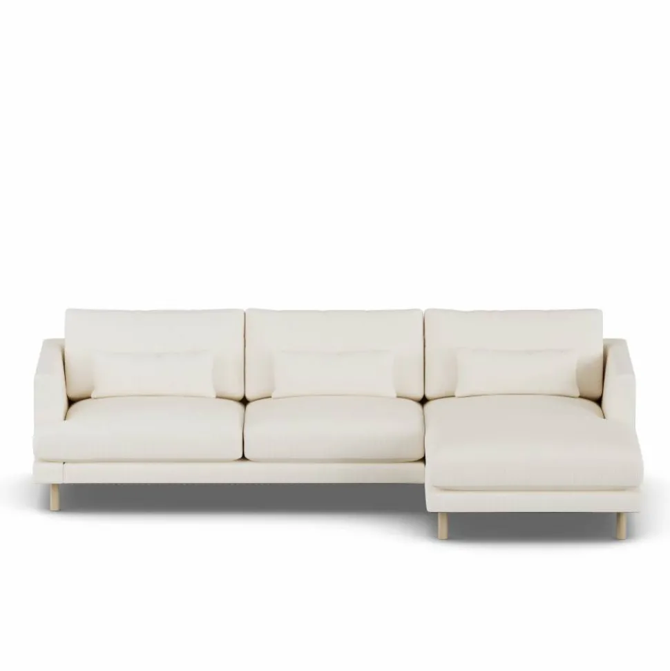 Bredhult soffa Jump Off White 1954-vitoljad ek 2 5-sits C1