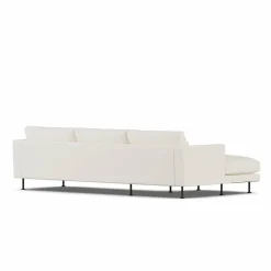 Bredhult soffa Jump Off White 1954-svart stål 2 5-sits C2