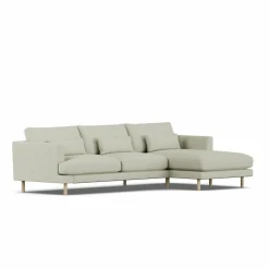 Bredhult soffa Luiza Beige 3981-vitoljad ek 2 5-sits C1