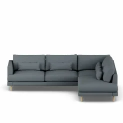 Bredhult soffa Same Blue 6678-vitoljad ek 3-sits A1