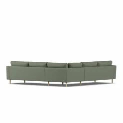 Bredhult soffa Same Forest 6677-vitoljad ek hörnsoffa F