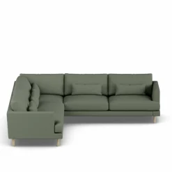 Bredhult soffa Same Forest 6677-vitoljad ek hörnsoffa F