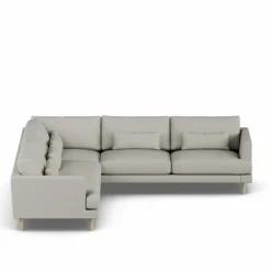 Bredhult soffa Same Grey 6673-vitoljad ek hörnsoffa F